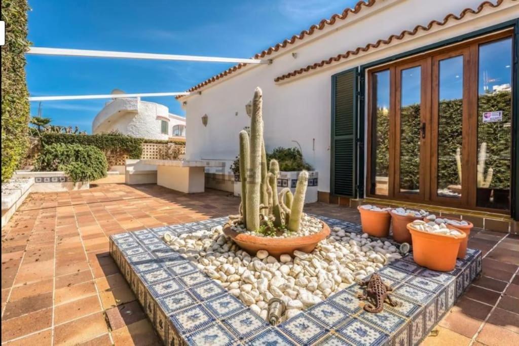 La Calma Espectacular Villa Con Jardin Y Piscina En Menorca S'Algar Luaran gambar