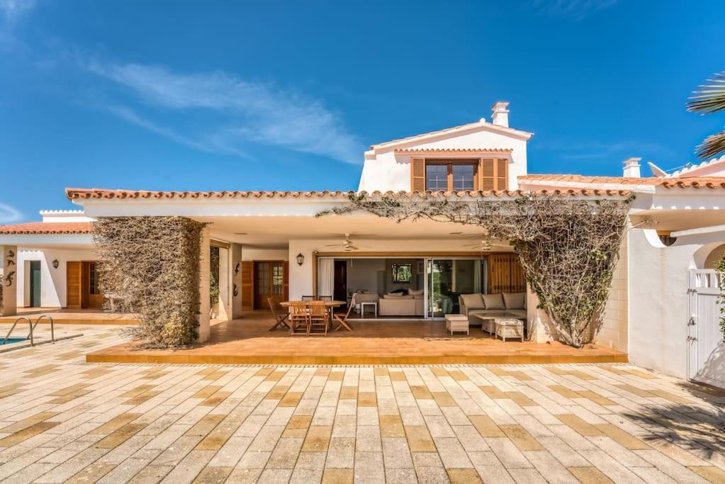 La Calma Espectacular Villa Con Jardin Y Piscina En Menorca S'Algar Luaran gambar