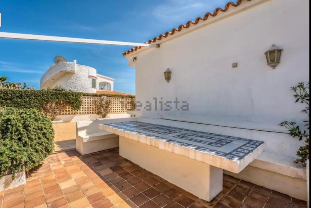 La Calma Espectacular Villa Con Jardin Y Piscina En Menorca S'Algar Luaran gambar