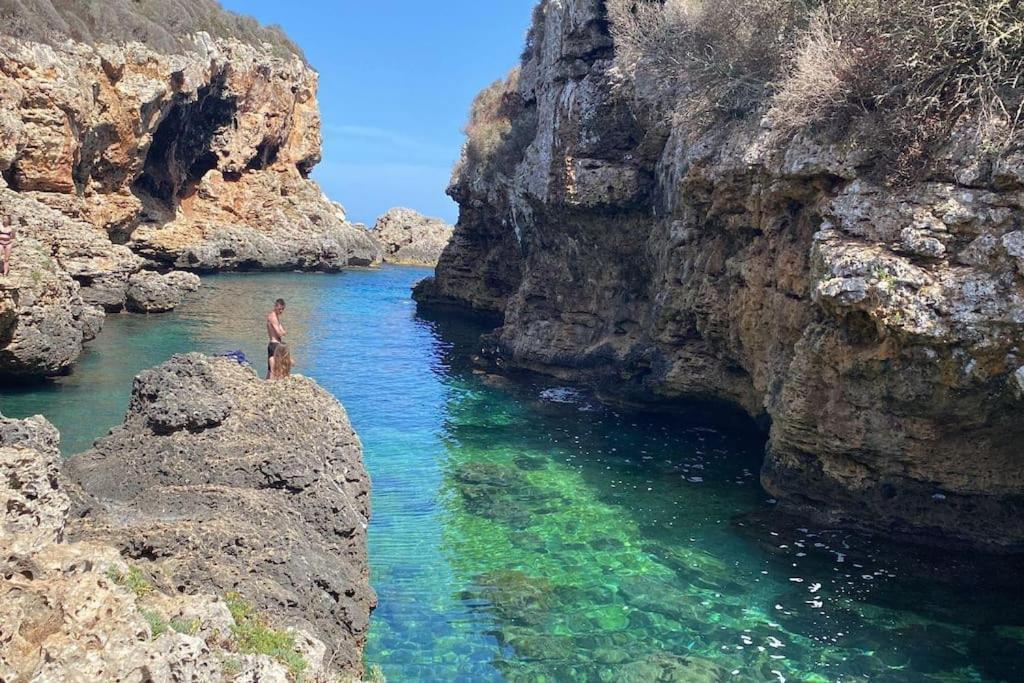 La Calma Espectacular Villa Con Jardin Y Piscina En Menorca S'Algar Luaran gambar